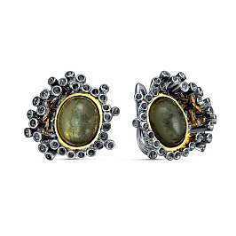 Серьги из серебра