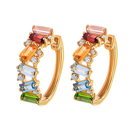 Серьги из желтого золота