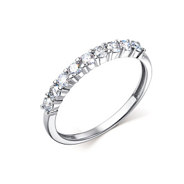 Кольцо из белого золота