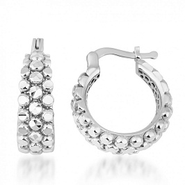 Золотые серьги конго