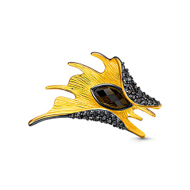 Брошь из серебра