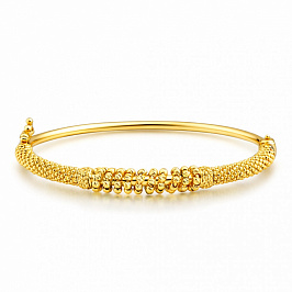 Декоративный браслет из золота