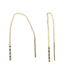 Серьги из желтого золота