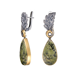 Серьги из серебра