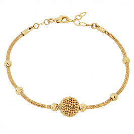 Браслет из желтого золота