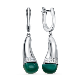 Серьги из серебра