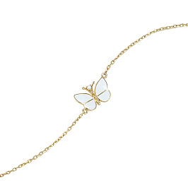 Браслет из желтого золота