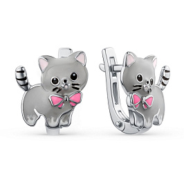 Серьги из серебра