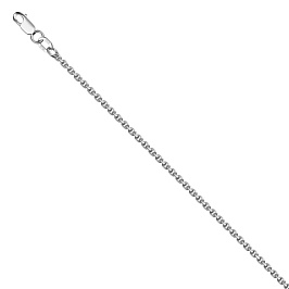 Цепь из белого золота