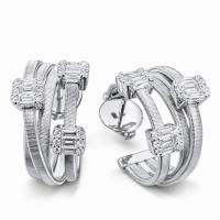 Серьги из золота с бриллиантами