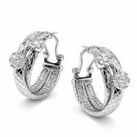 Серьги из золота с бриллиантами