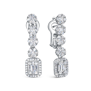 Серьги из серебра